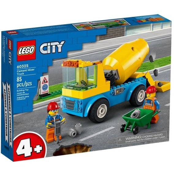 Конструктор LEGO City Грузовик-бетоносмеситель (60325)