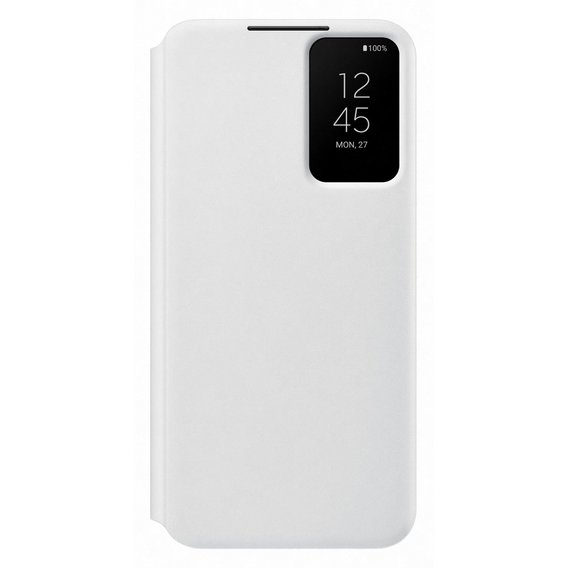 Аксессуар для смартфона Samsung Smart Clear View Cover White (EF-ZS906CWEGRU) for Samsung S906 Galaxy S22+