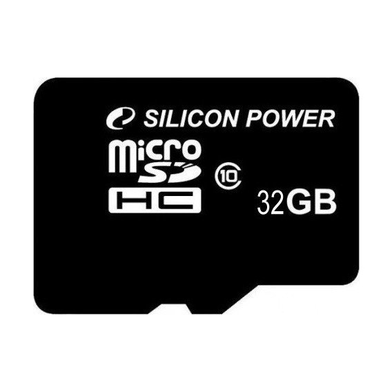 Карта памяти Silicon Power 32GB microSDHC Class 10 (SP032GBSTH010V10)
