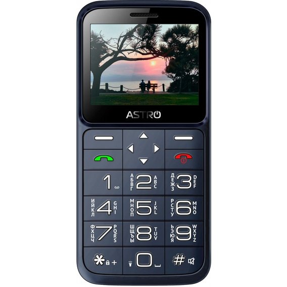 Мобильный телефон ASTRO A186 Navy (UA UCRF)