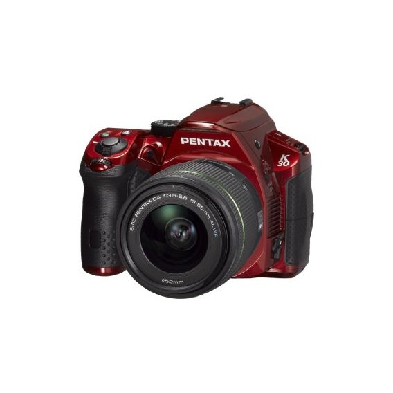Pentax K-30 Kit (DA 18-55mm) WR Crystal Red
