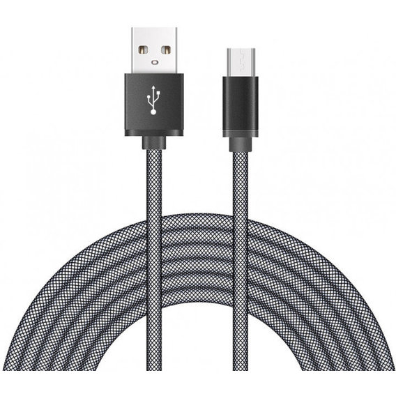 Кабель XOKO USB Cable to microUSB FISH 1m Black (SC-120m-1-BK)
