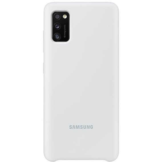 Аксессуар для смартфона Samsung Silicone Cover White (EF-PA415TWEGRU) for Samsung A415 Galaxy A41