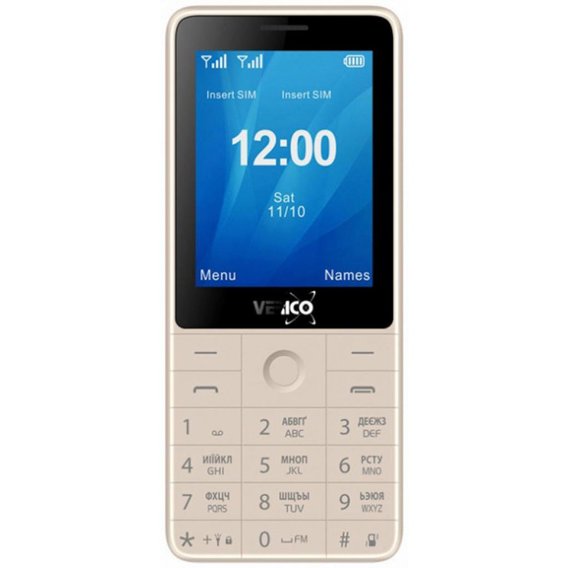 Мобильный телефон Verico Qin S282 Gold (UA UCRF)