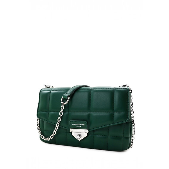 

Женская сумка кросс-боди David Jones зеленая (7772500)