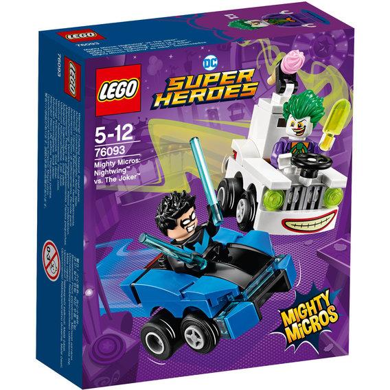 Конструктор LEGO Super Heroes Mighty Micros: Найтвинг против Джокера (76093)