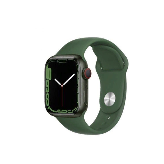 Apple Watch Series 7 41mm GPS+LTE Green Aluminum Case with Clover Sport Band (MKH93/MKHT3) Approved Витринный образец