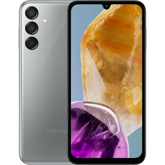 Смартфон Samsung Galaxy M15 5G 4/128Gb Gray M156B (UA UCRF)