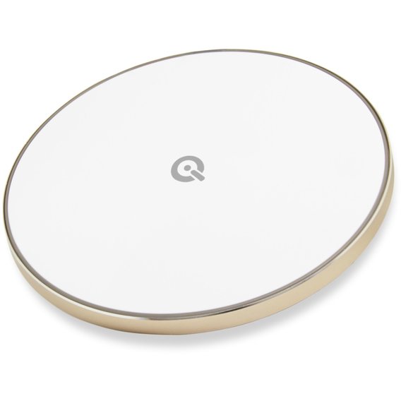 Зарядное устройство Qitech Wireless Fast Charger 2 Gen Gold (QT-GY-68gen2Gl)
