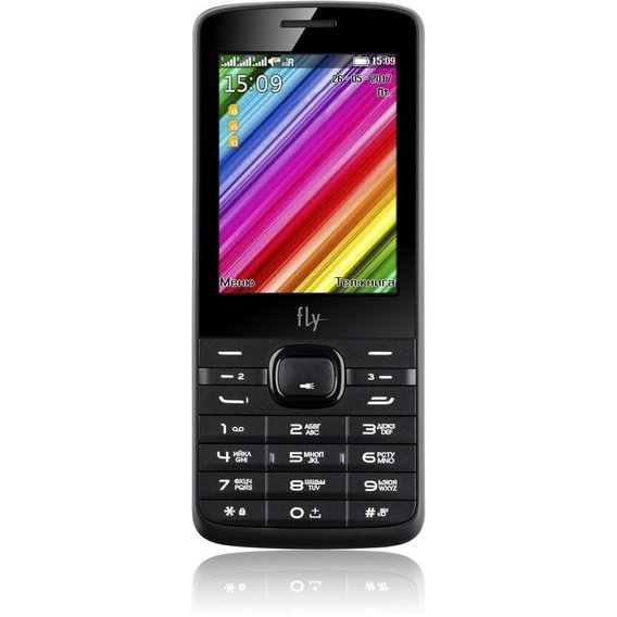 Мобильный телефон Fly TS113 Black (UA UCRF)