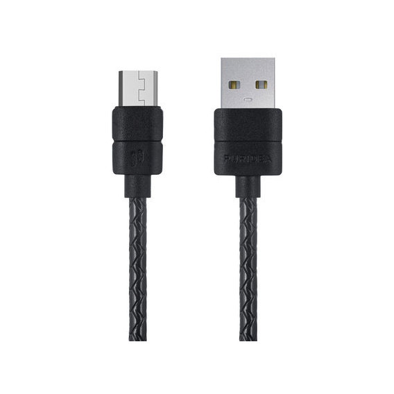 Кабель Puridea USB Cable to microUSB L21 1m Black (L21-Micro-USB Black)