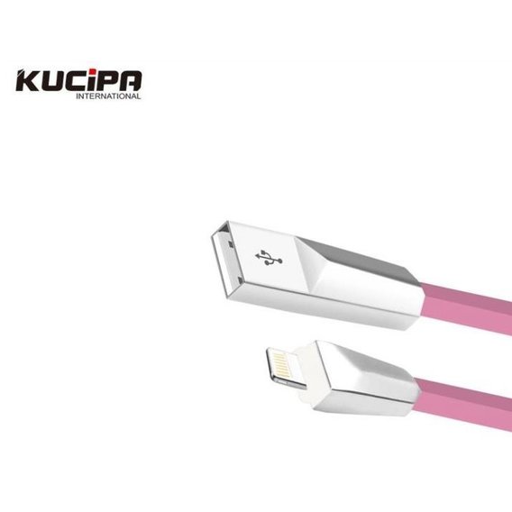 Кабель Kucipa USB Cable to Lightning K171 1.2m Pink