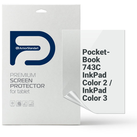 Аксессуар к электронной книге ArmorStandart Hydro-Gel Screen Protector Clear for PocketBook 743C InkPad Color 2 / InkPad Color 3 (ARM73464)