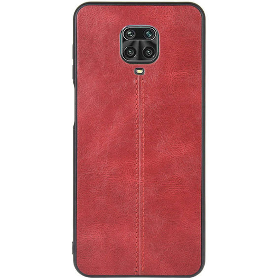 Аксессуар для смартфона Fashion Leather Case Line Red for Xiaomi Mi10 / Mi10 Pro