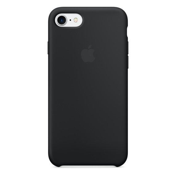 Аксессуар для iPhone Apple Silicone Case Black (MMW82/MQGK2) for iPhone SE 2020/iPhone SE 3 2022/iPhone 8/iPhone 7