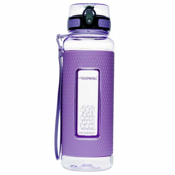 Бутылка для воды UZspace Diamond 950мл, Фиолетовый (5046)