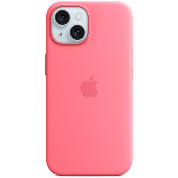 Аксессуар для iPhone Apple Silicone Case with MagSafe Pink (MWN93) for iPhone 15