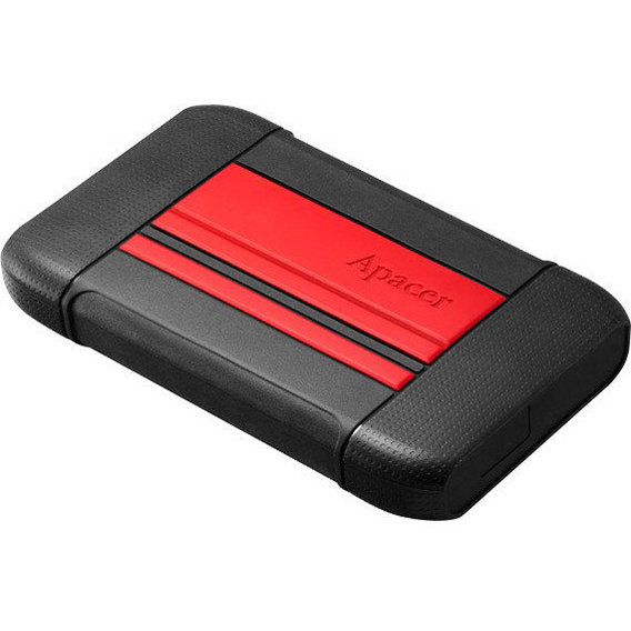 Внешний жесткий диск Apacer AC633 1 TB Power Red X Tough Black (AP1TBAC633R-1)