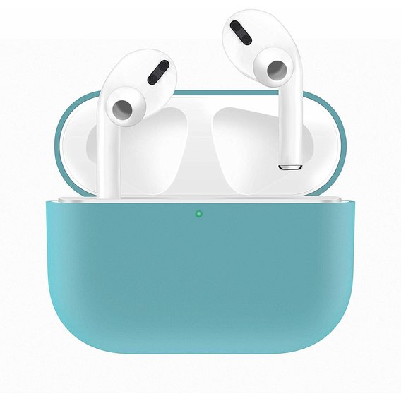 Чехол для наушников TPU Case Mint Green for Apple AirPods Pro
