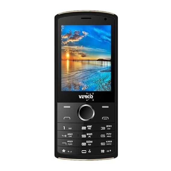 Мобильный телефон Verico C281 Black-Gold (UA UCRF)