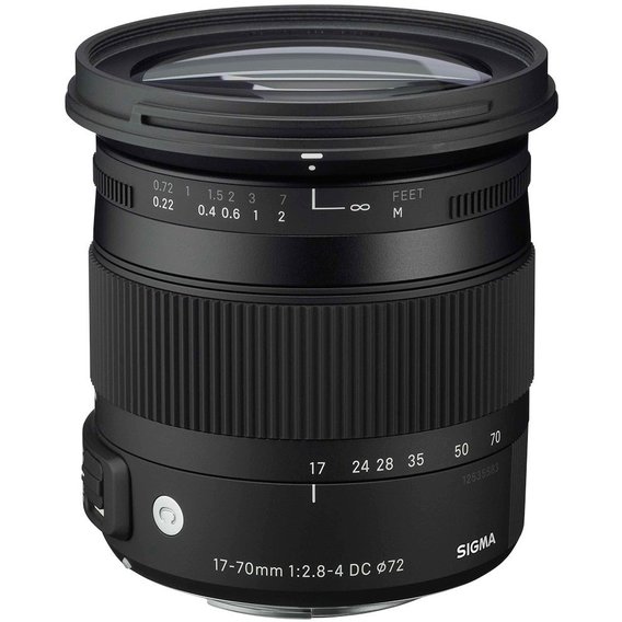 Объектив для фотоаппарата Sigma AF 17-70mm f/2.8-4.0 DC Macro OS HSM Contemporary (Nikon)