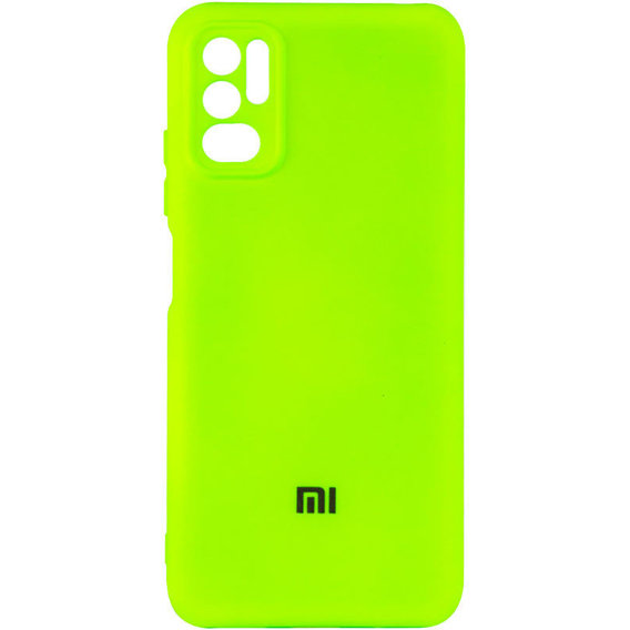 Аксессуар для смартфона Mobile Case Silicone Cover My Color Full Camera Neon Green for Xiaomi Redmi Note 10 5G / Poco M3 Pro / Poco M3 Pro 5G