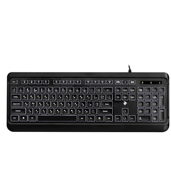 Клавиатура 2E KS120 USB Black (2E-KS120UB)
