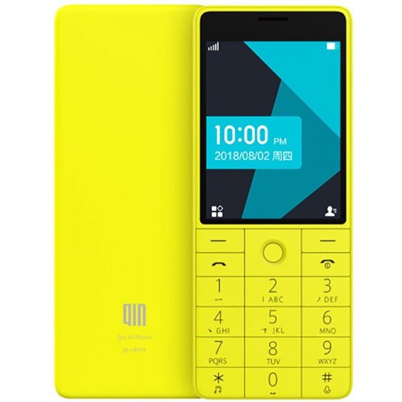 Мобильный телефон Xiaomi QIN 1S 4G Dual Sim Yellow (English menu)