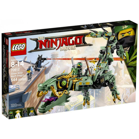 Конструктор LEGO Ninjago Механический Дракон Зелёного Ниндзя (70612)
