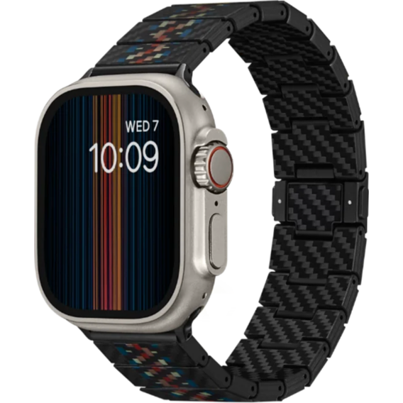 Аксессуар для Watch Pitaka Carbon Fiber Watch Band Rhapsody (AWB2301) for Apple Watch 42/44/45/49mm