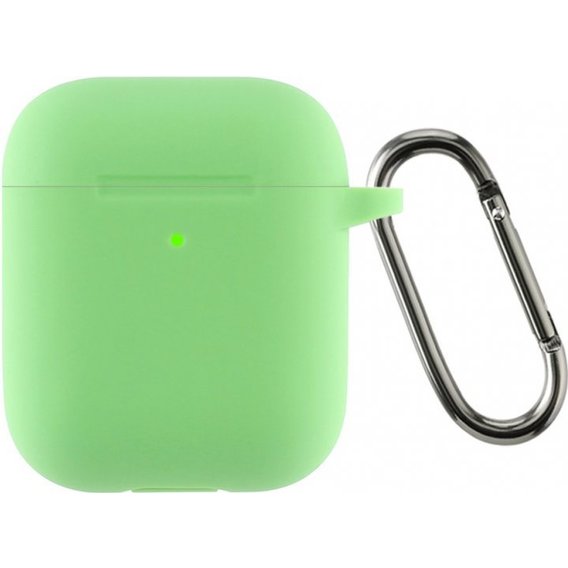 Чехол ArmorStandart Ultrathin Silicone Case With Hook Spearmint (ARM59693) for Apple AirPods 2