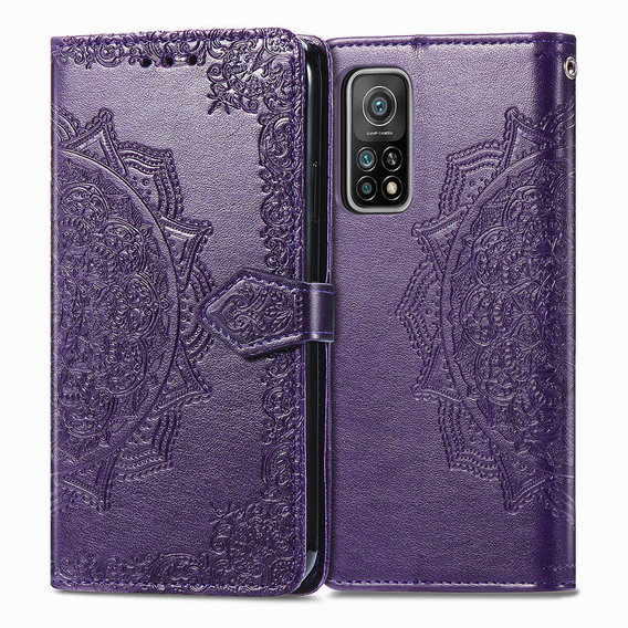 Аксессуар для смартфона Mobile Case Book Cover Art Leather Violet for Xiaomi Mi 10T / Mi 10T Pro