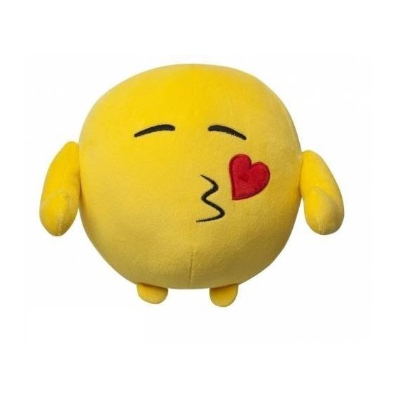 Мягкая игрушка Imoji Поцелуйчик, 18 см., Смайлик (40028)