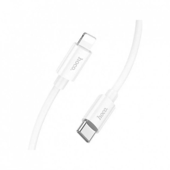Кабель Hoco Cable USB-C to Lightning X87 2.4A 1m White