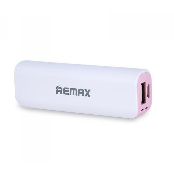Внешний аккумулятор Remax Mini White Power Box 2600mAh Pink
