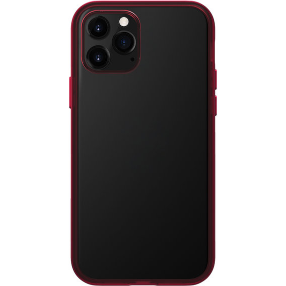Аксессуар для iPhone LAUT Exoframe Clear/Crimson (L_IP20L_EX_R) for iPhone 12 Pro Max