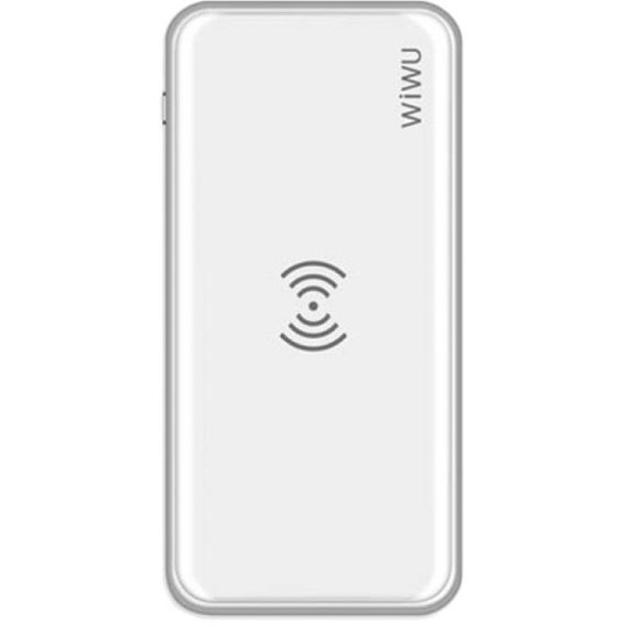 Внешний аккумулятор WIWU Power Bank Avatar 8000mAh Wireless Charger Grey