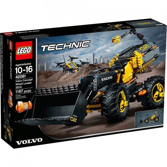 Конструктор LEGO Technic VOLVO колёсный погрузчик ZEUX (42081)