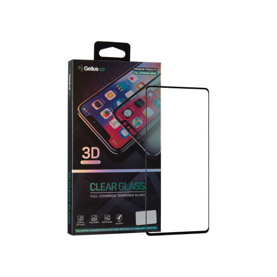 Аксессуар для смартфона Gelius Tempered Glass Pro 3D Black for Samsung A725 Galaxy A72 / A726 Galaxy A72 5G