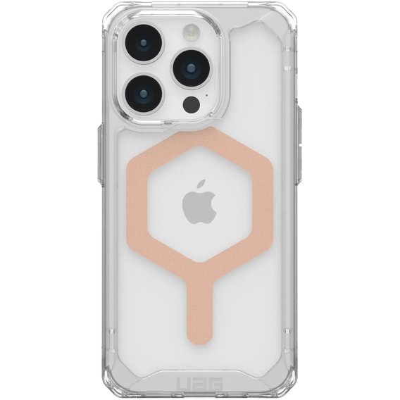 Аксессуар для iPhone Urban Armor Gear UAG Plyo Magsafe Ice/Rose Gold (114286114348) for iPhone 15 Pro