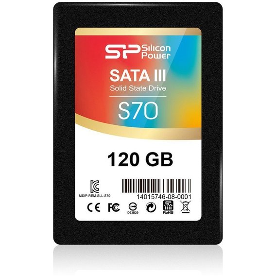 Silicon Power SSD 2.5" S70 120Gb (SP120GBSS3S70S25)