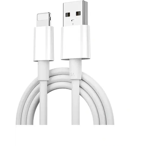 Кабель WIWU USB Cable to Lightning Classic 2.4A 1.2m White (WI-C006)
