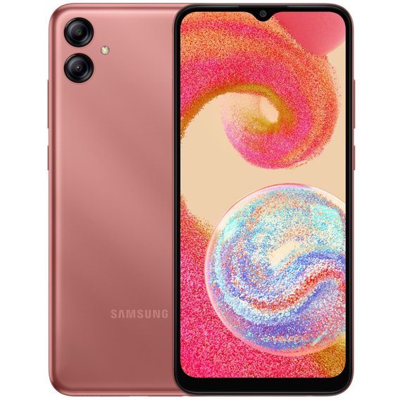 Смартфон Samsung Galaxy A04e 3/64Gb Duos Copper A042F (UA UCRF)