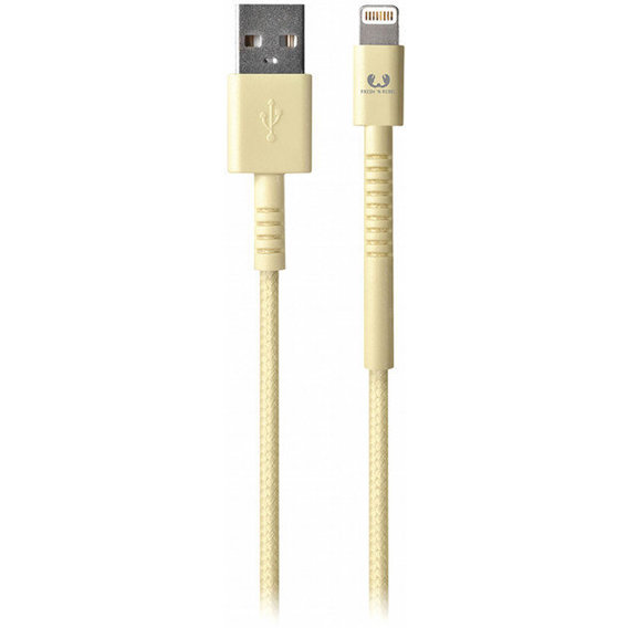 Кабель Fresh 'N Rebel USB Cable to Lightning Fabriq 1.5m Buttercup (2LCF150BC)