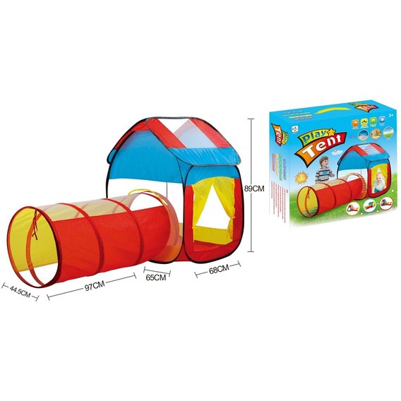 Игрушка-палатка Maya Toys Домик с тоннелем (995-7012A)