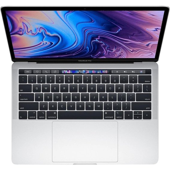Apple MacBook Pro 13 Retina Silver with Touch Bar Custom (Z0NX0001H) 2018
