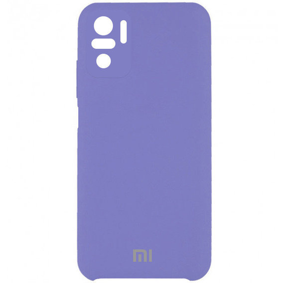 Аксессуар для смартфона Mobile Case Silicone Cover Shield Camera Elegant Purple for Xiaomi Redmi Note 10 / Note 10s