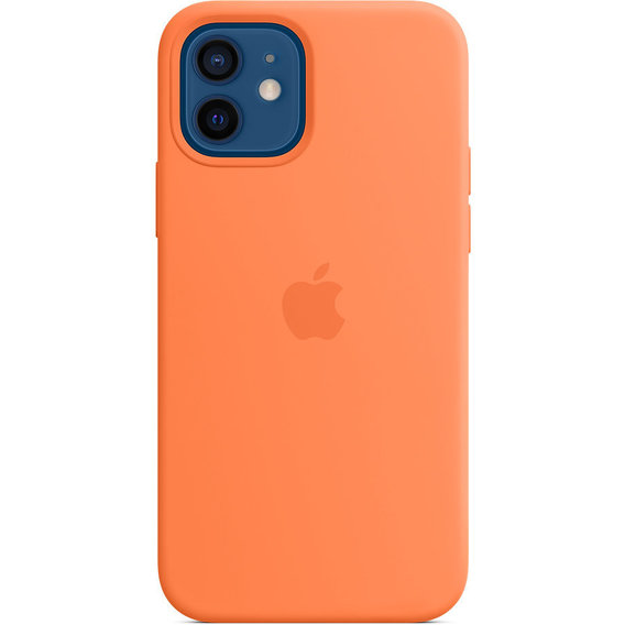Аксессуар для iPhone Apple Silicone Case with MagSafe Kumquat (MHKY3) for iPhone 12/iPhone 12 Pro