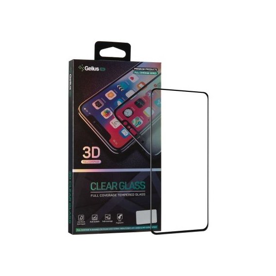 Аксессуар для смартфона Gelius Tempered Glass Pro 3D Black for Realme 6