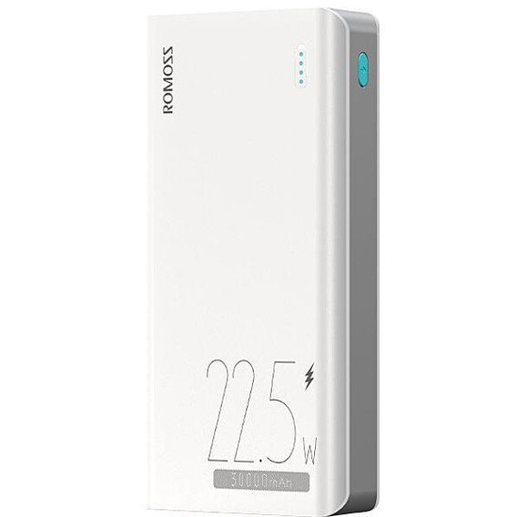 Внешний аккумулятор Romoss Power Bank 30000mAh Sense8F White (PHP30-711-1133H)